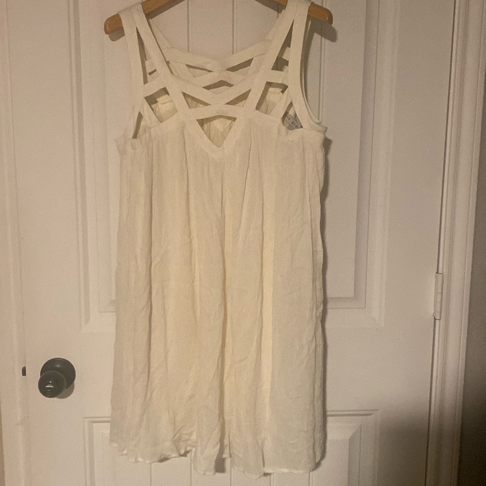 NWT cream color dress
